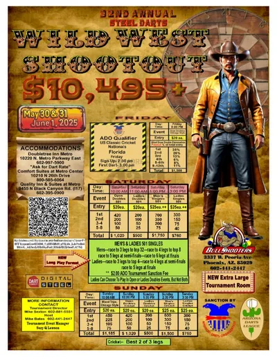 Event Flyer Thumbnail for Wild West Shootout