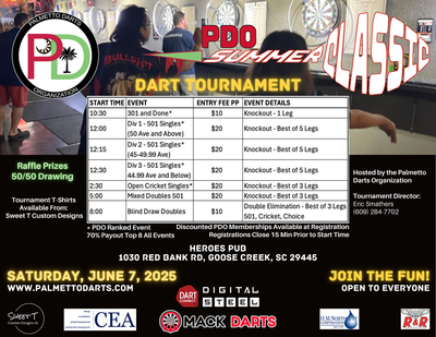 Event Flyer Thumbnail for PDO Summer Classic