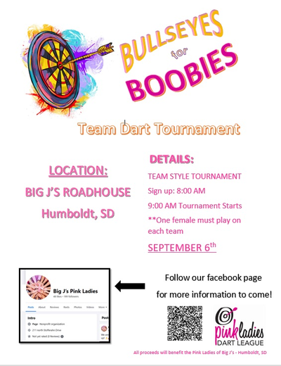 Event Flyer Thumbnail for Bullseyes for Boobies