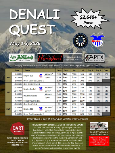 Event Flyer Thumbnail for Denali Quest