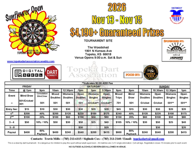 Event Flyer Thumbnail for Sunflower Open