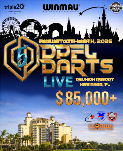 Event Flyer Thumbnail for DPFL Darts Live 5